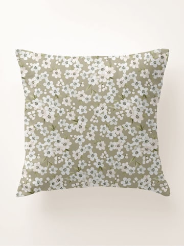 Pierre Cardin Paris Perkal kussenhoes kaki