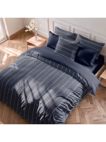 Pierre Cardin Paris Perkal-Bettbezug "Chic" in Dunkelblau