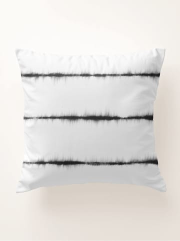 Pierre Cardin Paris Perkal kussenhoes wit/zwart