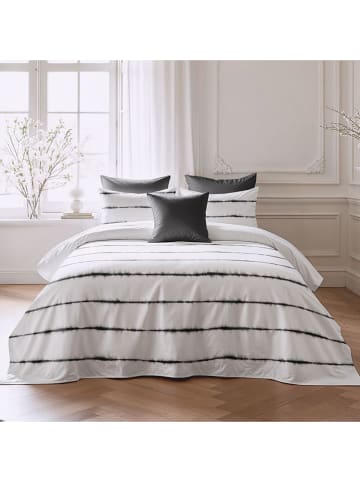 Pierre Cardin Paris Perkal dekbedovertrek wit/zwart