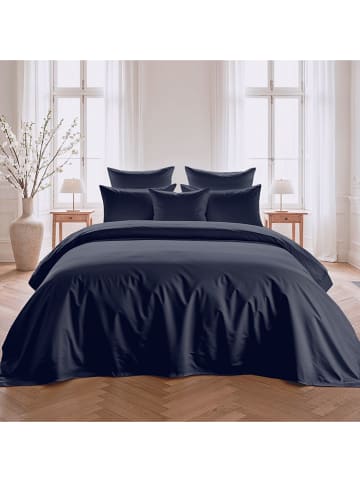 Pierre Cardin Paris Perkal dekbedovertrek donkerblauw