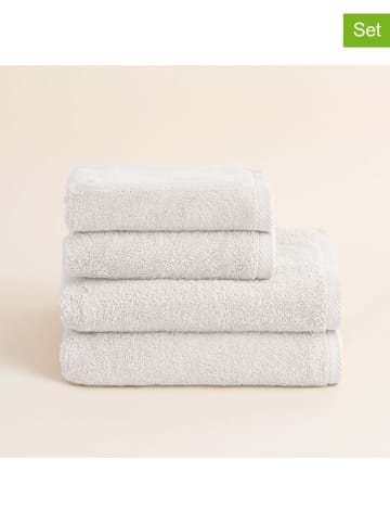 Pierre Cardin Paris 4-częściowy zestaw ręczników "Serenity" w kolorze białym