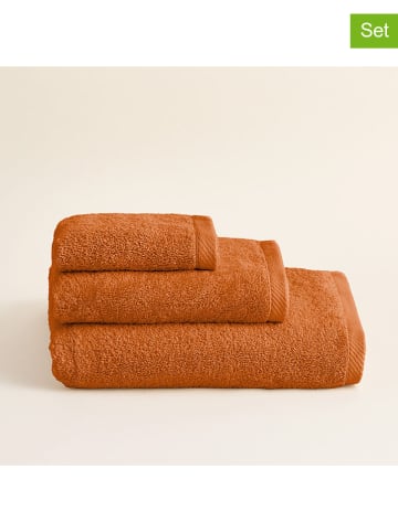 Pierre Cardin Paris 3-częściowy zestaw ręczników "Serenity" w kolorze jasnobrązowym