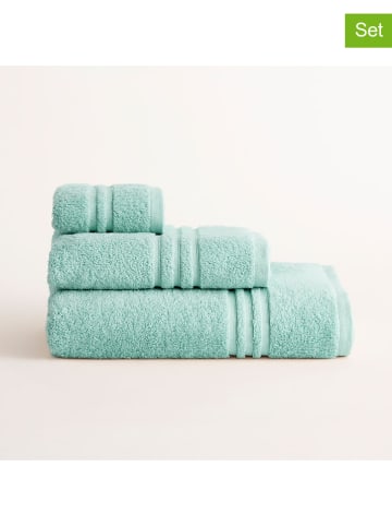 Pierre Cardin Paris 4-częściowy zestaw ręczników "Premium" w kolorze turkusowym
