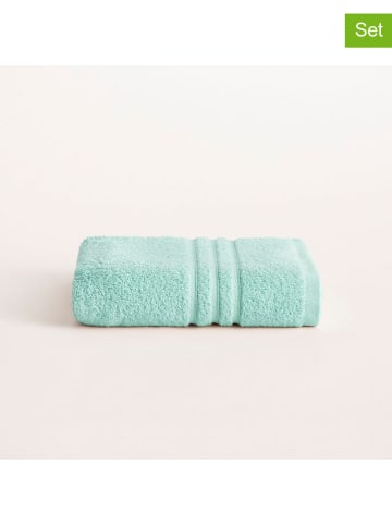 Pierre Cardin Paris Ręczniki (2 szt.) "Premium" w kolorze turkusowym do rąk