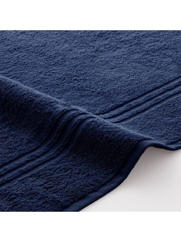 Pierre Cardin 2-delige set: handdoeken  "Premium" donkerblauw