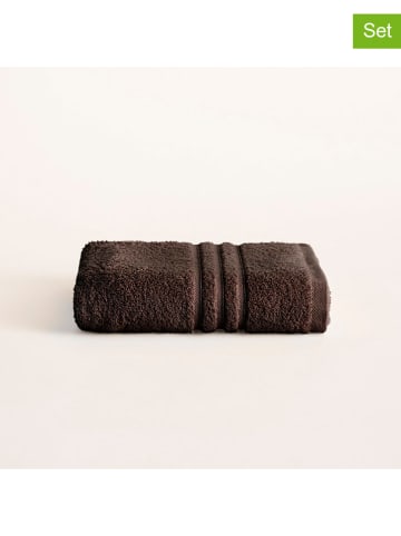 Pierre Cardin Paris Ręczniki (2 szt.) "Premium" w kolorze brązowym do rąk