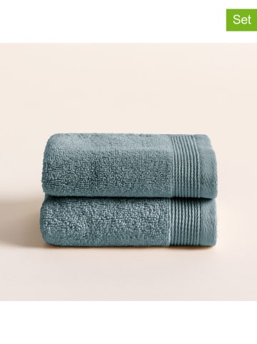 Pierre Cardin Paris Ręczniki (2 szt.) "Harmony" w kolorze błękitnym dla gości