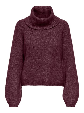 ONLY Rollkragenpullover in Lila