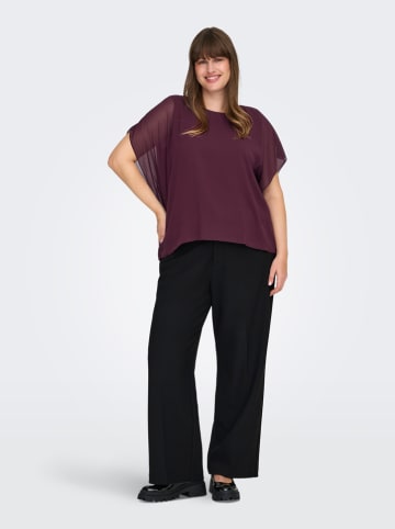 ONLY Carmakoma Bluzka w kolorze fioletowym