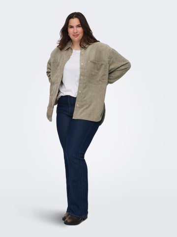 ONLY Carmakoma Corduroyblouse beige