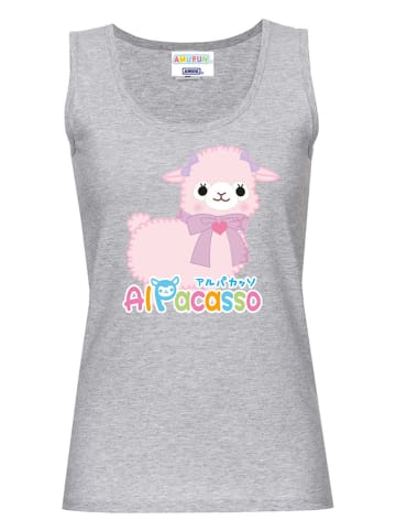 Nastrovje Potsdam Top w kolorze szarym