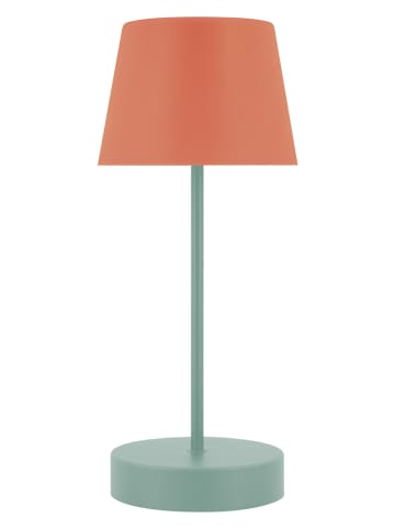 Remember LED-Tischleuchte "Oscar" in Orange/ Mint - (H)33,5 x Ø 14,5 cm