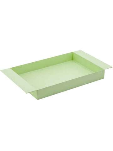 Remember Tablett "Mint" in Grün - (L)32,5 x (B)18 x (H)3,5 cm