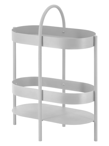 Remember Beistellkonsole "Barbara" in Hellgrau - (H)72,3 cm