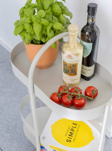 Remember Bijzettafel "Barbara" lichtgrijs - (H)72,3 cm