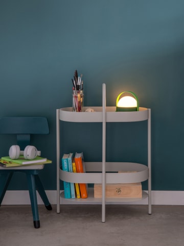 Remember Konsola "Barbara" w kolorze jasnoszarym - wys. 72,3 cm