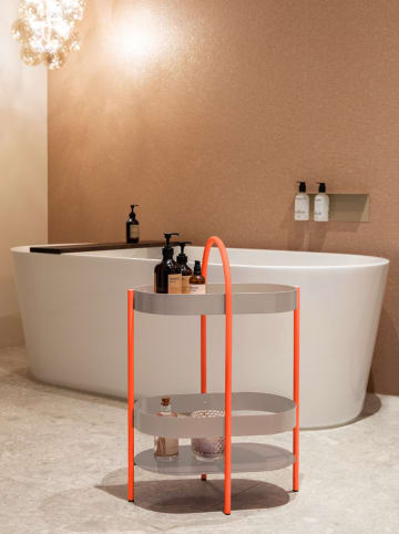 Remember Beistellkonsole "Barbara" in Mint/ Koralle - (H)72,3 cm