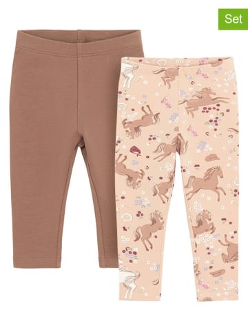 COOL CLUB 2er-Set: Leggings in Rosa