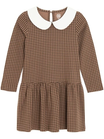COOL CLUB Kleid in Hellbraun
