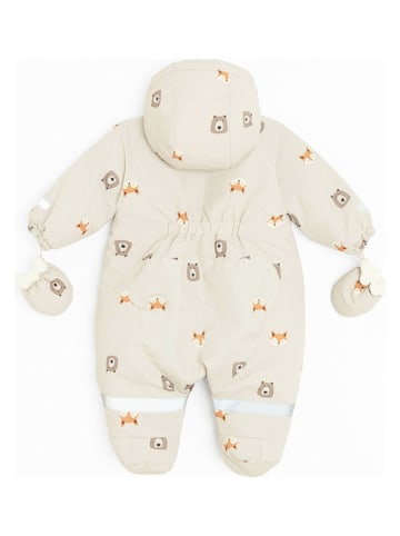 COOL CLUB Schneeanzug in Weiß/ Hellbraun