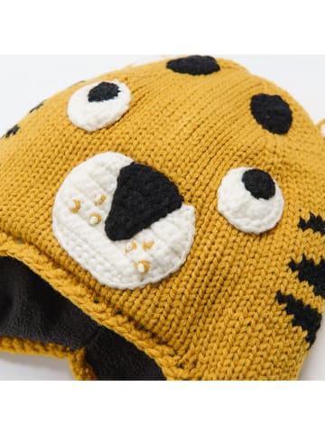 COOL CLUB Czapka w kolorze żółto-biało-czarnym