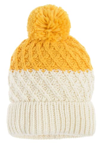 COOL CLUB Mütze in Creme/ Gelb