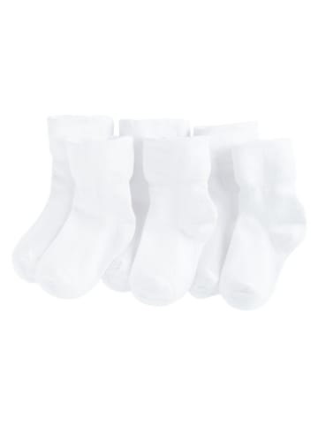 COOL CLUB 3er-Set: Socken in Weiß