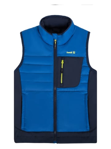 Kamik Softshellweste "Hollis" in Blau/ Dunkelblau