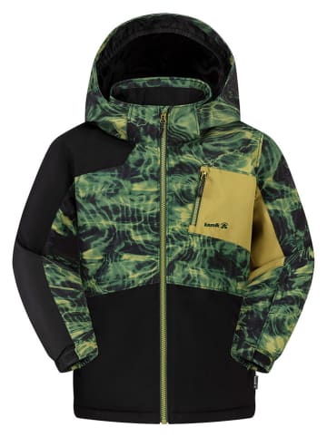 Kamik Kurtka zimowa "Cosmos" w kolorze zielonym