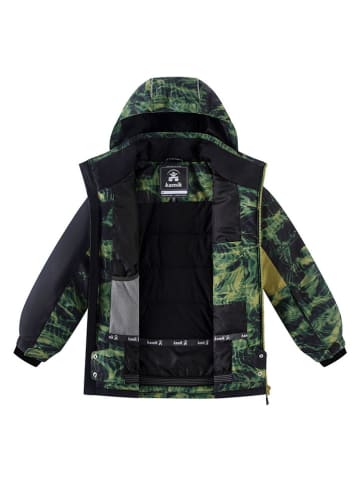 Kamik Kurtka zimowa "Cosmos" w kolorze zielonym