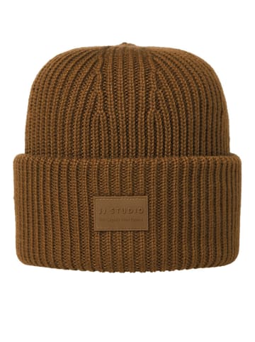 Jack & Jones Mütze in Hellbraun