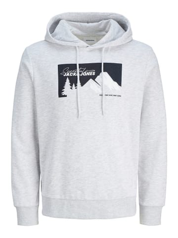 Jack & Jones Hoodie in Hellgrau