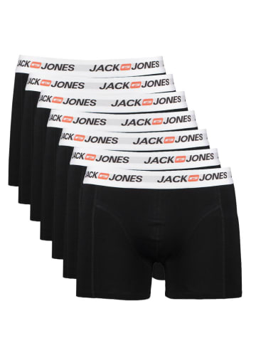 Jack & Jones 7er-Set: Boxershorts in Schwarz