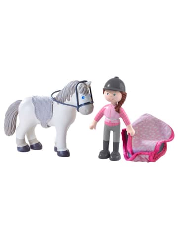 Haba Speelfiguren "Ruiter Sanya & Paard Saphira" - vanaf 3 jaar