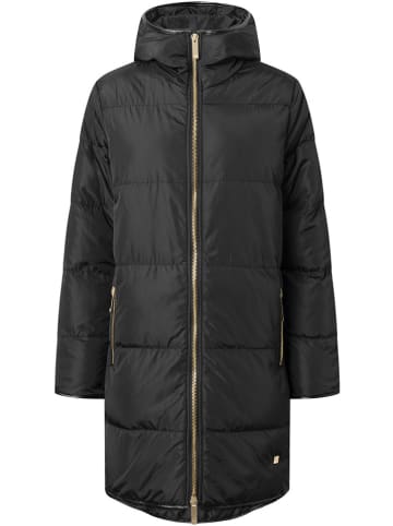 TicketWOMAN Płaszcz pikowany "Stella" w kolorze czarnym