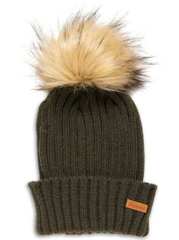 HULABALU Mütze "Fur" in Grün