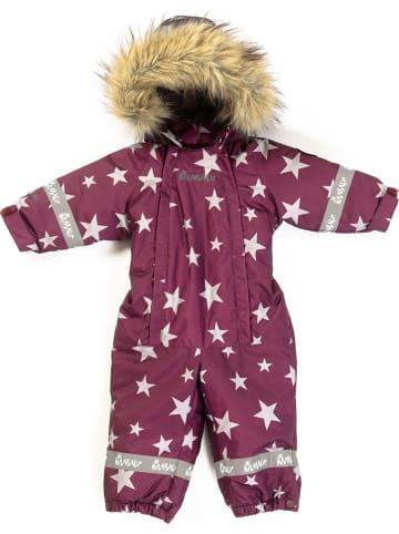 HULABALU Kombinezon zimowy "X-Stars" w kolorze bordowym