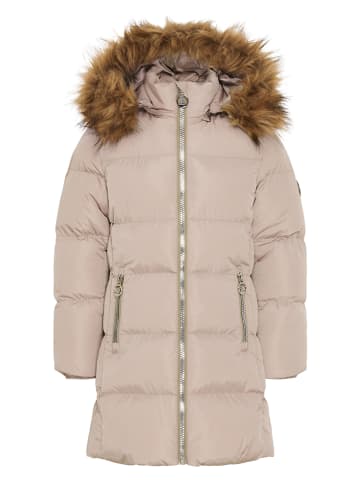 HULABALU Winterparka "Queens" in Hellbraun