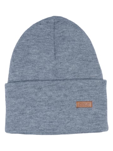 COLD Beanie "Knitted" in Grau