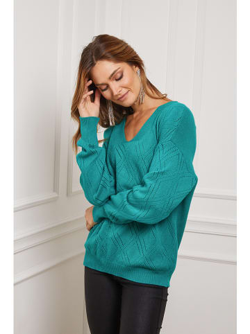 So Cachemire Pullover "Chola" in Grün