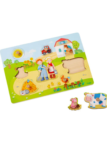 Haba Knopfpuzzle "Auf dem Bauernhof" - ab 12 Monaten