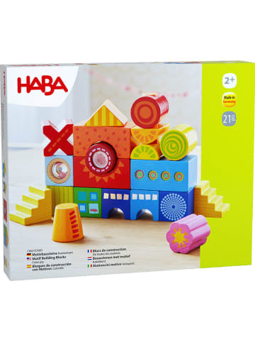 Haba Motiefbouwstenen "Kleurenpracht" - vanaf 2 jaar