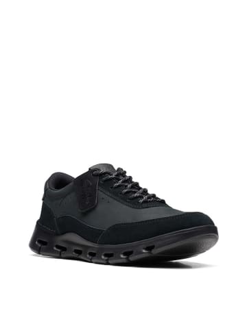 Clarks Leder-Sneakers "Nature X One" in Schwarz