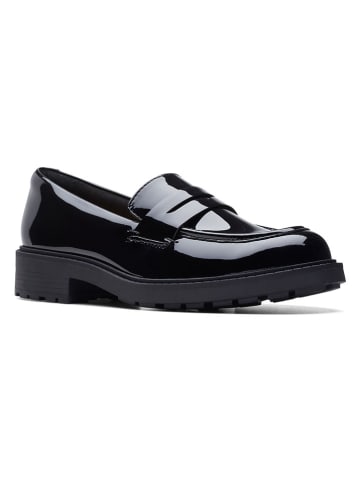 Clarks Leder-Mokassins "Orinoco 2 Penny" in Schwarz