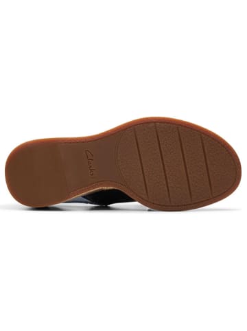 Clarks Leren haksandalen "Manon Wish" donkerblauw