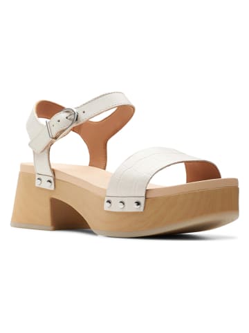 Clarks Leren haksandalen "Sivanne Bay" crème