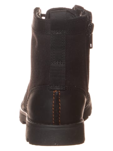 Clarks Leren boots "Heath Chard" zwart