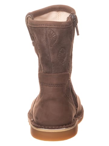 Clarks Leder-Stiefel "Comet Pop" in Braun