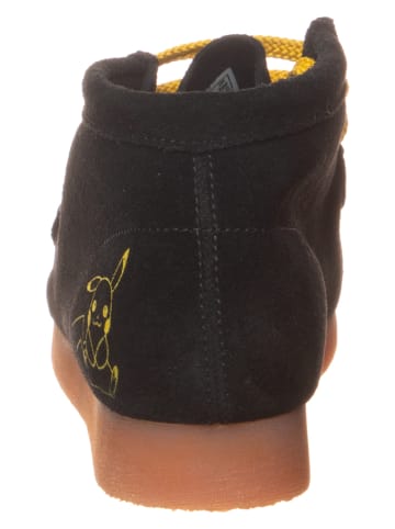 Clarks Leren boots "Wallabee Mist" zwart